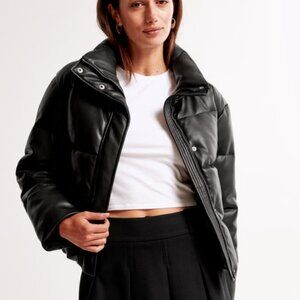 Vegan Leather Puffer